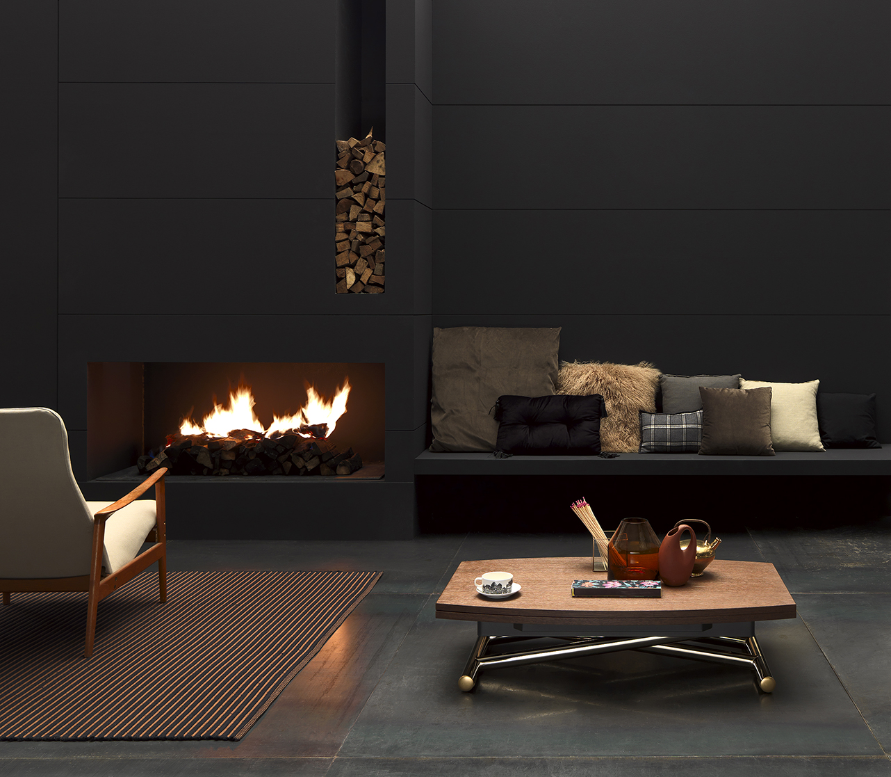 altac35_0003-72 Couch /- Esstisch Carronde